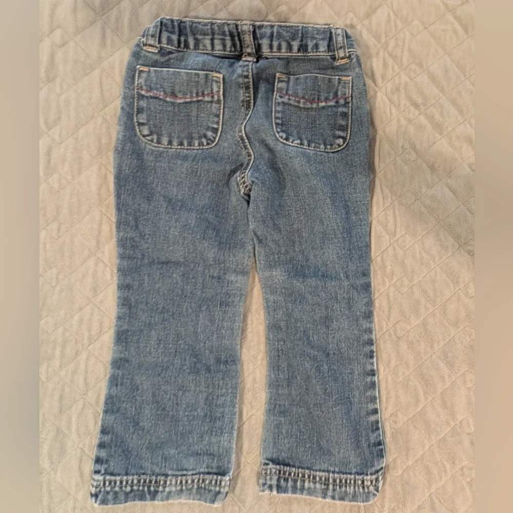 Carter's 3T Floral Blue Kids Shirt And Jeans